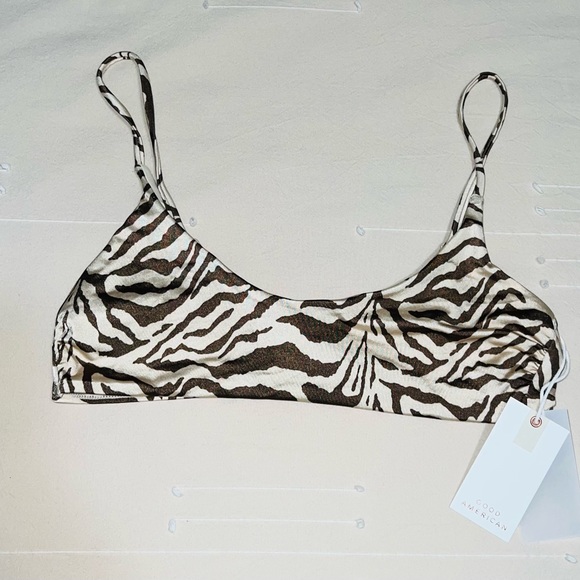 Good American SATIN KHLOÉ TOP - Picture 5 of 7